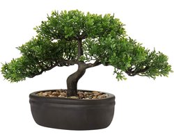 Stunq Decoratieve Kunst Bonsai Boom in Pot voor Binnenhuisdecoratie