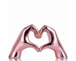Stunq® Elegante Sculpturen van Handen en Harten voor Stijlvolle Interieurdecoratie en Bohemian Bruiloften