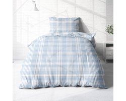 Stunq Flanellen Beddengoed Set in Zacht Geruit Ontwerp voor Ultiem Comfort en Stijl