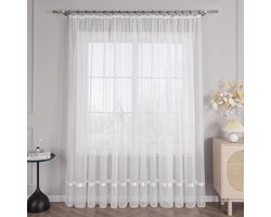 Stunq® Transparante Rolgordijn met Zachte Satijnen Afwerking voor Verduistering en Stijl