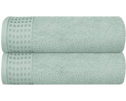 Stunq® Zachte en Absorberende Badhanddoeken Set van 2 Stuks voor Luxe Comfort