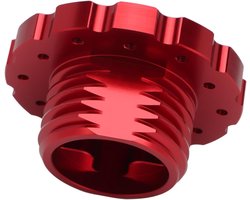 Stuurwiel Adapter Aluminium Quick Release - Rood - Past op T500 / T300 / TS/TX