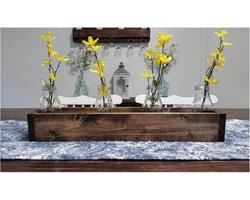 Stylewood-Houten-Bloembakje 65 x 15 x 12