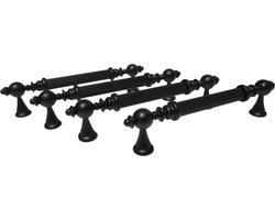 Stylewood-Zwart-4 STUKS -Meubel-Greep