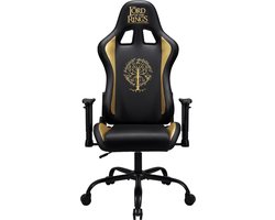 Subsonic Pro Gamestoel Lord of the Rings - Gamestoel - Verstelbare Hoogte en Rugleuning - Zwart/Goud - SA5609-LR1