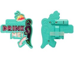 Suck Uk Drankdecoratie Papegaai 8,1 X 9,4 Cm Groen