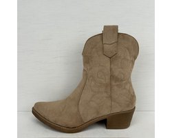 Suèdine cowboylaarsje khaki Khaki / 42