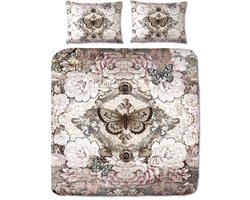 Suela Home Monique - Dekbedovertrek - Eenpersoons - 140 x 200/220 cm - Multi