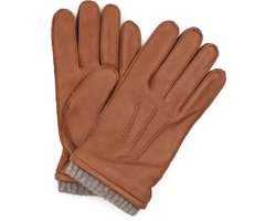 Suitable Handschoen Leer Camel - Maat 9.5 - Heren
