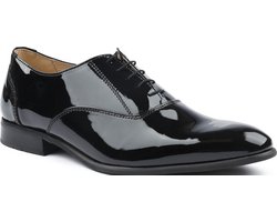 Suitable Lakschoen Leer Zwart - Lak-schoenen - Heren smoking schoenen