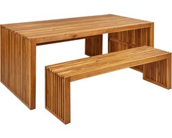SULZANO - Tuinset 6-zits - Lichthout - Acaciahout