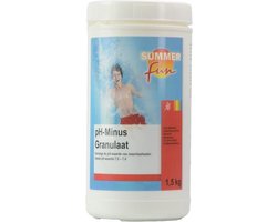 Summer Fun | pH Verlager | minus | 1,5 kg. | Pot | Zwembad | Jacuzzi | Whirlpool | Hottube