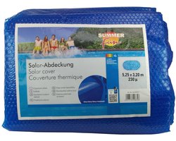 Summer - Fun - Zomerzwembadhoes - solar - ovaal - 525x320 - cm - PE - blauw