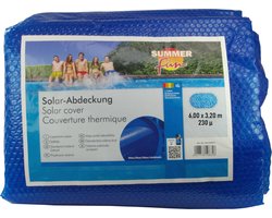Summer - Fun - Zomerzwembadhoes - solar - ovaal - 600x320 - cm - PE - blauw