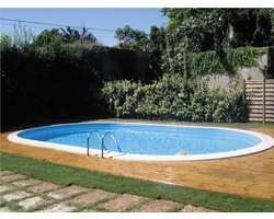 Summer fun zwembad inbouw set ovaal 525x320x150