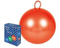 Summer Play skippybal - oranje - 60 cm - pvc - springbal - kinderen - buitenspeelgoed - kinderspeelgoed