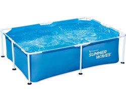 Summer Waves Frame Zwembad Small - 213 x 152 x 61 cm - Blauw