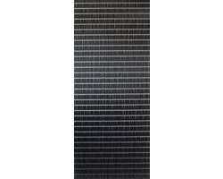 Sun-arts Vliegengordijn Regular Hulzen 210 X 90 Cm Pvc Zwart