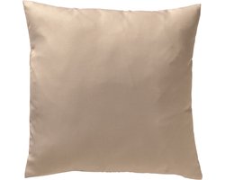 SUN - Buitenkussen 45x45 cm - waterafstotend en uv-bestendig - Semolina - beige