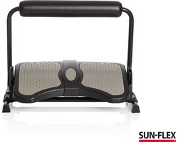 SUN-FLEX®Footrest ergonomische voetensteun - uniek gepatenteerd ontwerp - met zachte beensteun - Zweedse kwaliteit