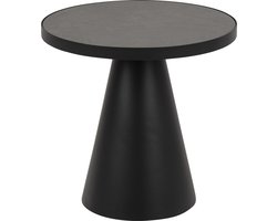 Sun salontafel Ø45 cm zwart.