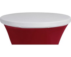 Sunburst - Statafel topcover - Wit