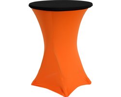 Sunburst - Statafel topcover - Zwart - Statafel rok - Topper statafel - Bovenkant statafel - Statafelhoes