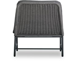 Sunbury relaxstoel -met voetenbank -Black Pearl