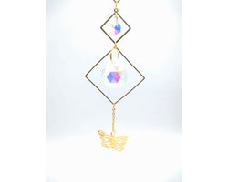 Suncatcher Vlinder - Regenboogkristal Zonnevanger - Raamdecoratie
