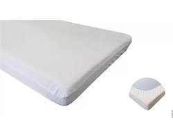 Sundo Waterdicht Hoeslaken kraakvrij – 90 x 210 cm – Wit