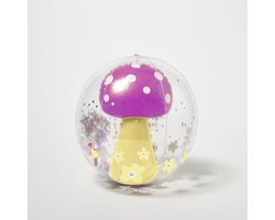 Sunnylife - Kids Inflatable Games 3D Strandbal Mima the Fairy Lemon Lilac - Kunststof - Multicolor -