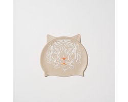 Sunnylife - Kids Swimtime Badmuts Tully the Tiger - Siliconen - Bruin