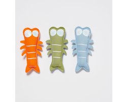 Sunnylife - Kids Swimtime Dive Buddies Sonny the Sea Creature Blue Neon Orange - Neopreen - Multicolor