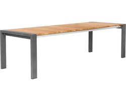 Suns Rialto Verstelbare Tuintafel Teak - 213/269x100x75 cm