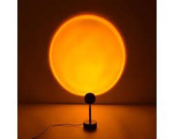 Sunset lamp - Golden hour - 16 kleuren - Zonsondergang lamp - Projector - Sfeerverlichting binnen