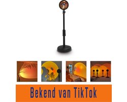 Sunset lamp - Sunset projection lamp  - Sfeerverlichting binnen - Zonsondergang lamp  - Hoogte verstelbaar - Sunset projector - SUNSET