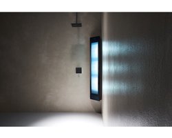 Sunshower Combi Black UV- en infrarood opbouwapparaat 29x144x22.8cm full body 2000watt zwart/aluminium