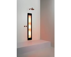 Sunshower One L inbouw met infrarood black
