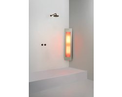 Sunshower One M - Opbouw Hoek met Infrarood-licht - Sand White - bewezen Gezondheidsvoordelen