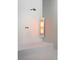 Sunshower One M - Opbouw Hoek met Infrarood-licht - White - bewezen Gezondheidsvoordelen