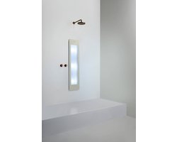 Sunshower Plus M inbouw met infrarood en UV-licht sand white