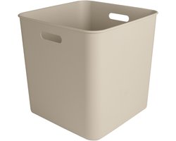 Sunware Sigma home cube box 25L - 31.8x31.8x31.1 cm - Beige