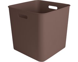 Sunware Sigma home cube box 25L - 31.8x31.8x31.1 cm - Bruin