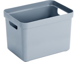 Sunware - Sigma home opbergbox 18L blauw - 35 x 24,6 x 24,3 cm