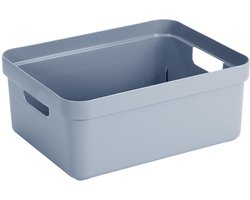 Sunware - Sigma home opbergbox 24L blauw - 44,5 x 34,5 x 18 cm