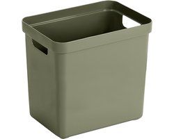 Sunware - Sigma home opbergbox 25L donker groen - 35 x 24,6 x 36,3 cm