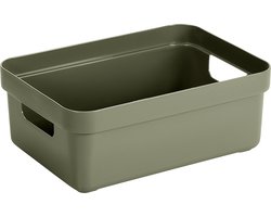 Sunware - Sigma home opbergbox 9L donkergroen - 35 x 24,6 x 12,2 cm