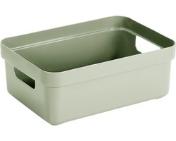 Sunware - Sigma home opbergbox 9L groen - 35 x 24,6 x 12,2 cm