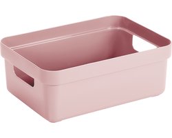 Sunware - Sigma home opbergbox 9L roze - 35 x 24,6 x 12,2 cm