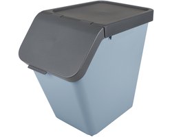 Sunware Sigma home prullenbak 40L - Stapelbaar - Blauw